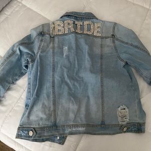 Bride 👰‍♀️ Judith March Jean Jacket